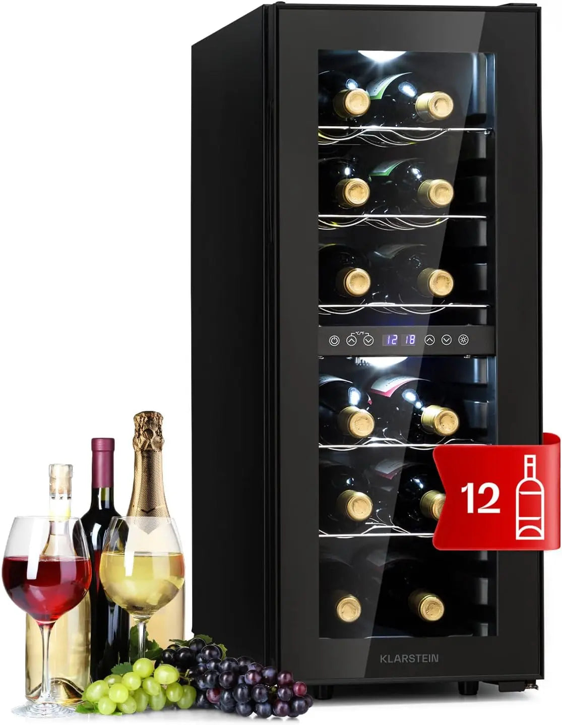 Kühlschrank 42 L Schwarz für Haushalt und Alltag