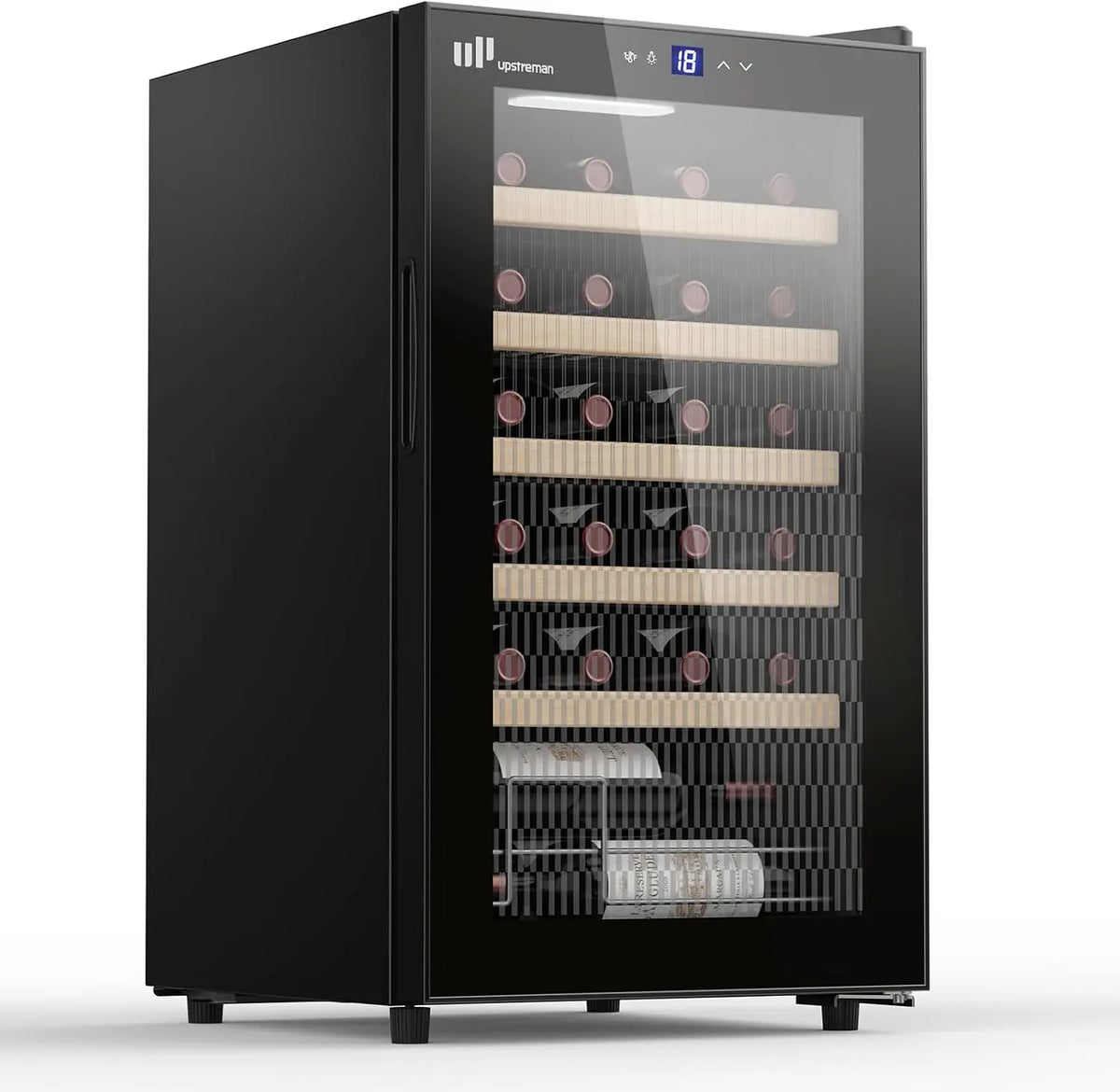 Kühlschrank W24 Schwarz für Haushalt und Alltag