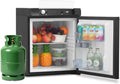 Kühlschrank 12 V 40 l Schwarz für Haushalt und Alltag