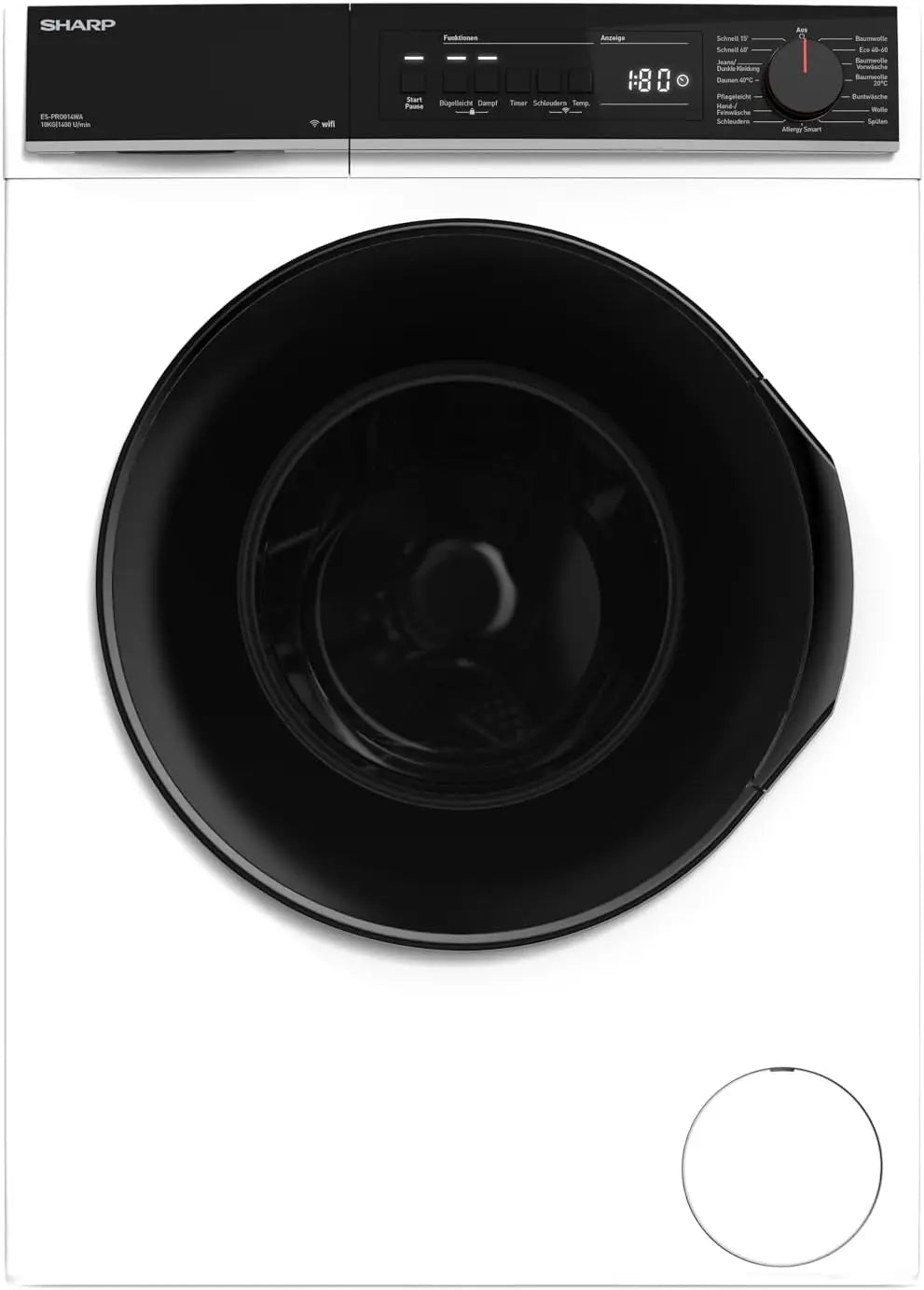 Waschmaschine PRO014WA Weiß für Haushalt und Alltag