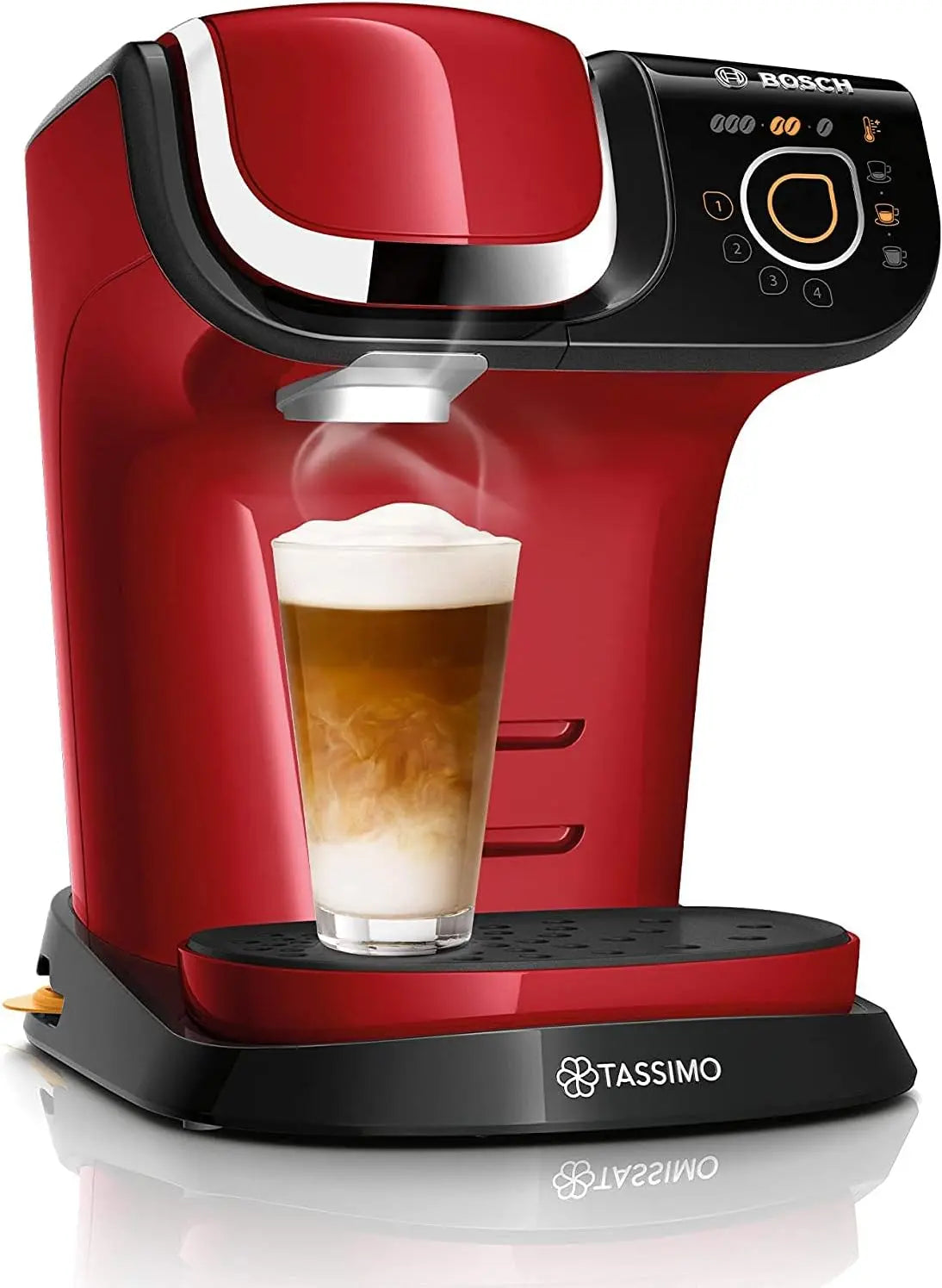 Bosch Kaffeemaschine TAS6503 1,3 Liter Rot