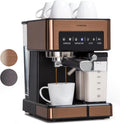 Kaffeemaschine 1350W 1,8L mit Edelstahl Silber