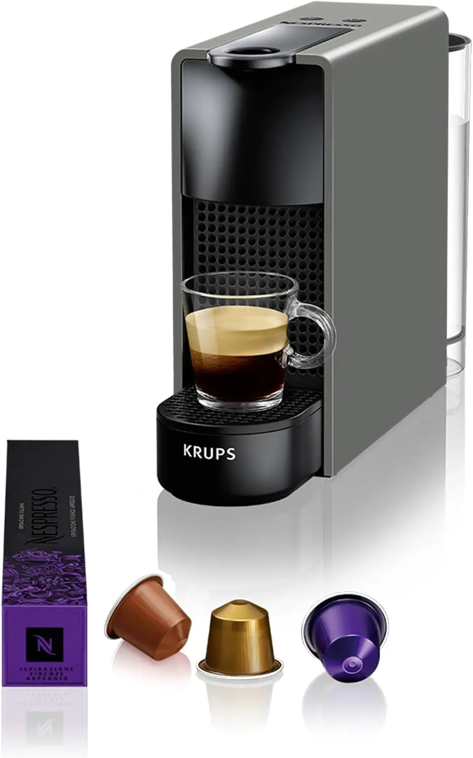 Kaffeemaschine XN110B Grau für Haushalt und Alltag