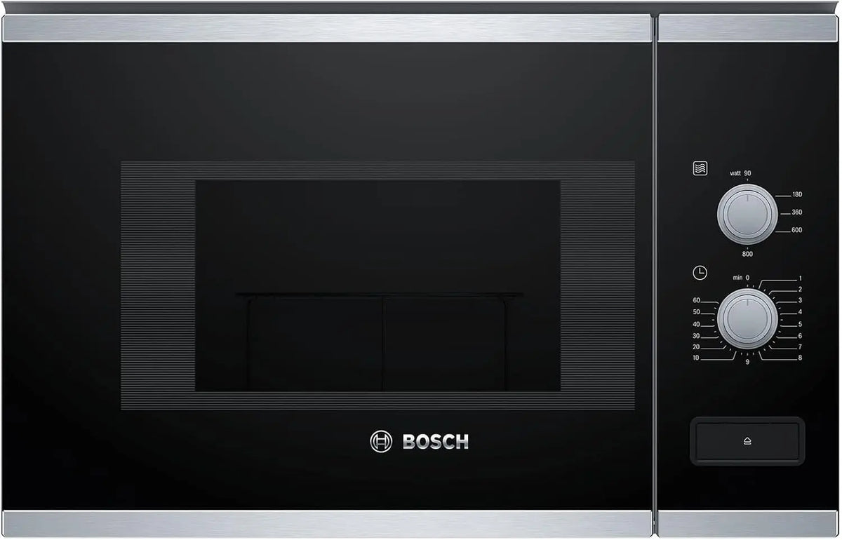 Bosch Mikrowelle BFL520MS0 800 W 20 l mit Edelstahl Schwarz