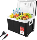 Kühlschrank 12 V 45L Schwarz für Haushalt und Alltag