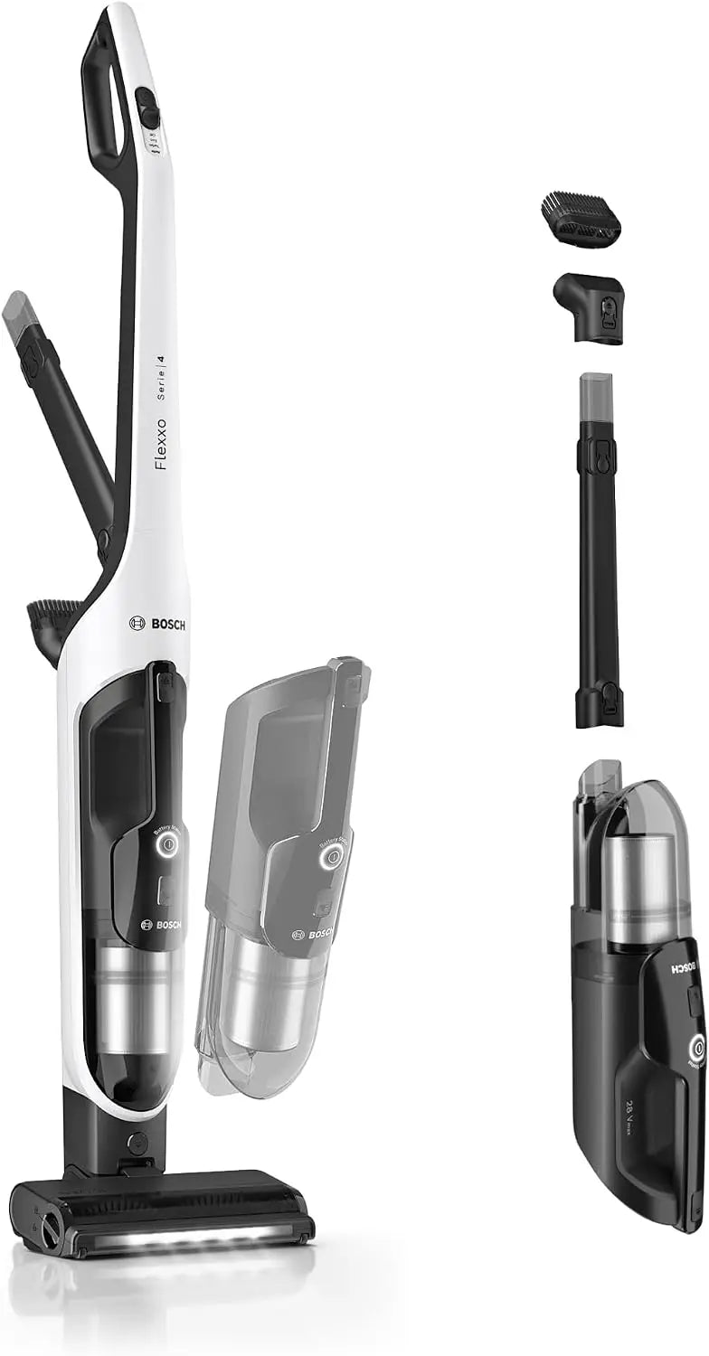 Bosch Staubsauger 2in1 Weiß für Haushalt und Alltag