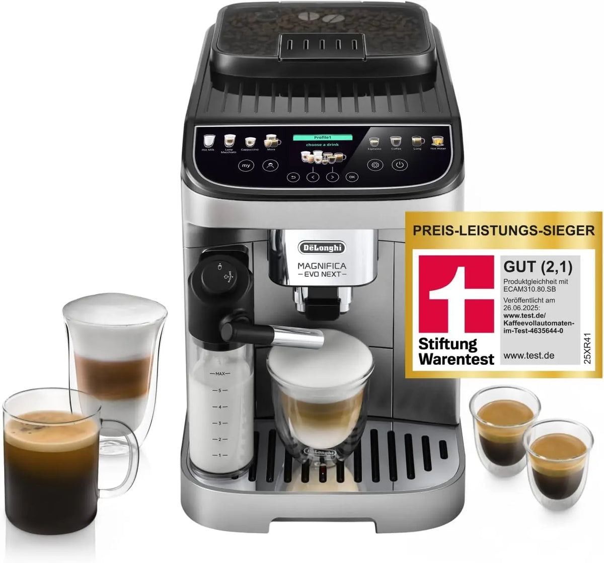 Kaffeemaschine ECAM312 mit Display