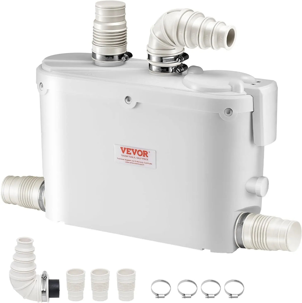 VEVOR Badzubehör 500 W 6600l 8 m