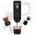 Kaffeemaschine mit Display Schwarz