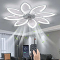 Ventilator 90CM mit Fernbedienung Weiß