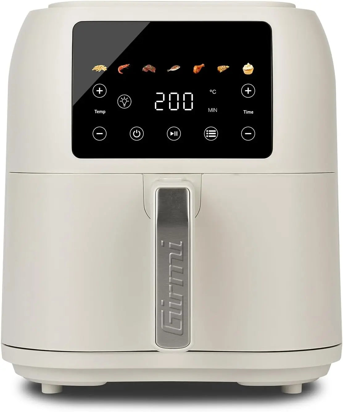 Heißluftfritteuse FG92 1700W 8L mit Display Beige