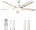 DREO Ventilator 132 cm mit Fernbedienung und Timer Weiß