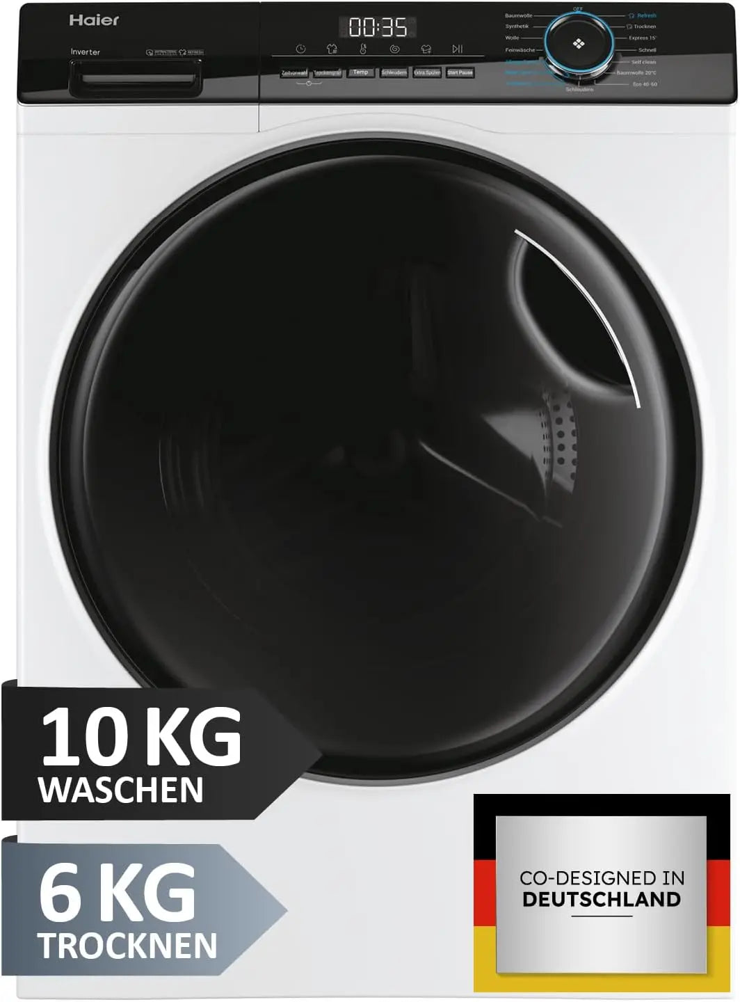 Waschmaschine HWD100 für Haushalt und Alltag