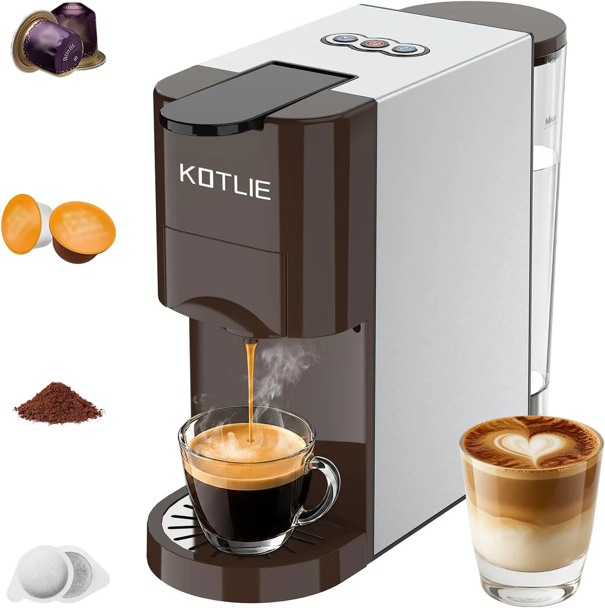 Kaffeemaschine 44mm für Haushalt und Alltag