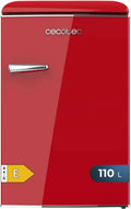 Kühlschrank 110 L Rot für Haushalt und Alltag