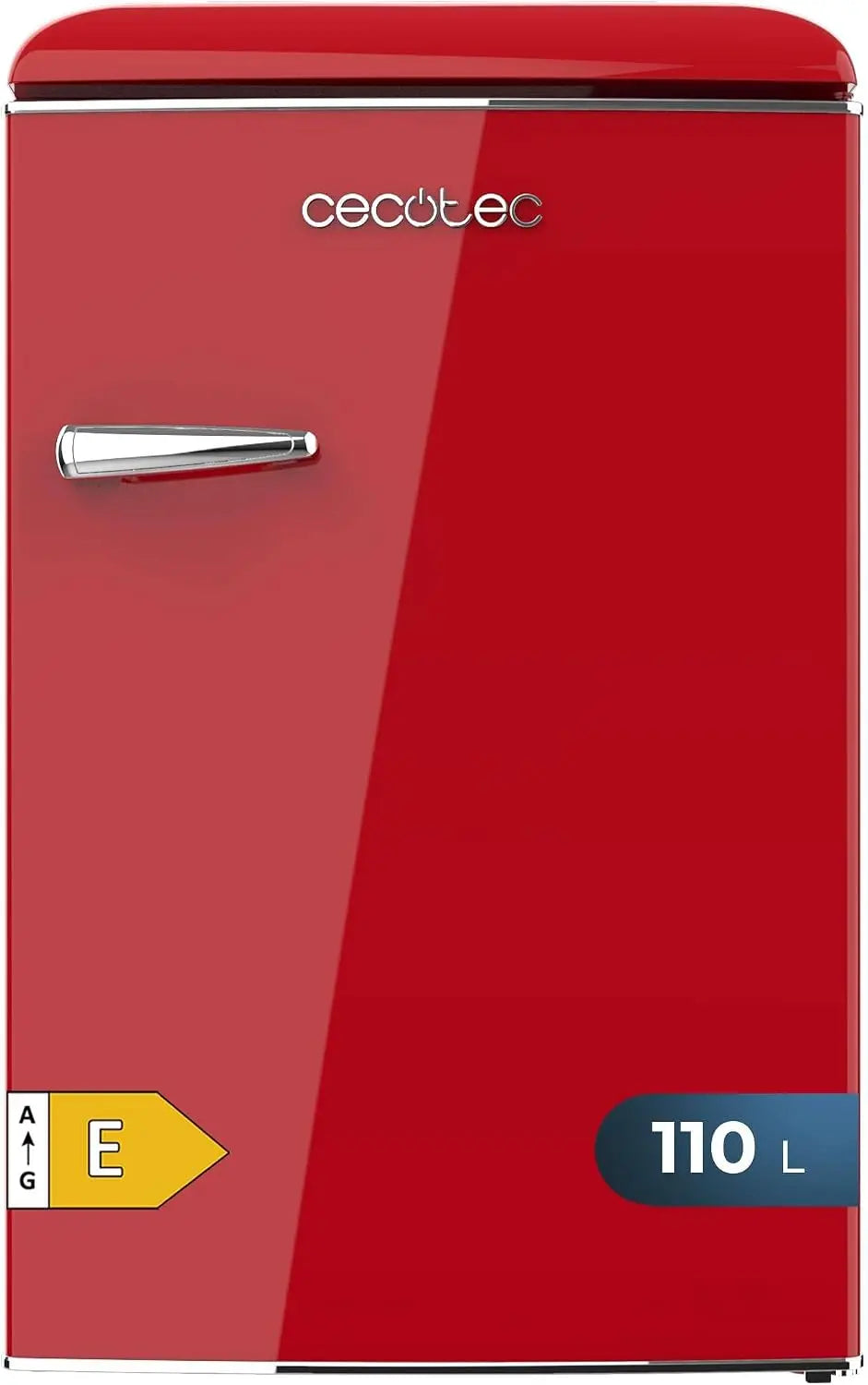 Kühlschrank 110 L Rot für Haushalt und Alltag