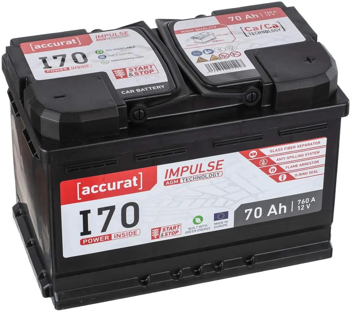 Fahrzeugzubehör 12 V 70Ah für Haushalt und Alltag