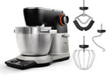 Bosch Küchenmaschine 1.800 W 6l mit Timer und Edelstahl Silber