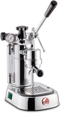 Kaffeemaschine mit Edelstahl Silber