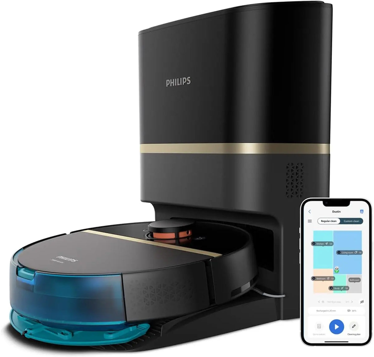 Philips Staubsauger Schwarz für Haushalt und Alltag