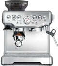 Kaffeemaschine mit Edelstahl Silber