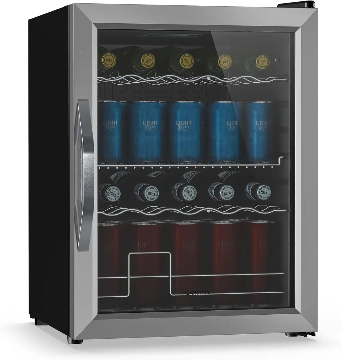 Kühlschrank 60 L Silber für Haushalt und Alltag