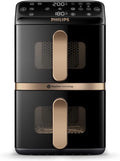 Philips Heißluftfritteuse 10 L Schwarz