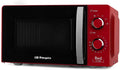 Mikrowelle 700 W 20 Liter mit Timer Rot
