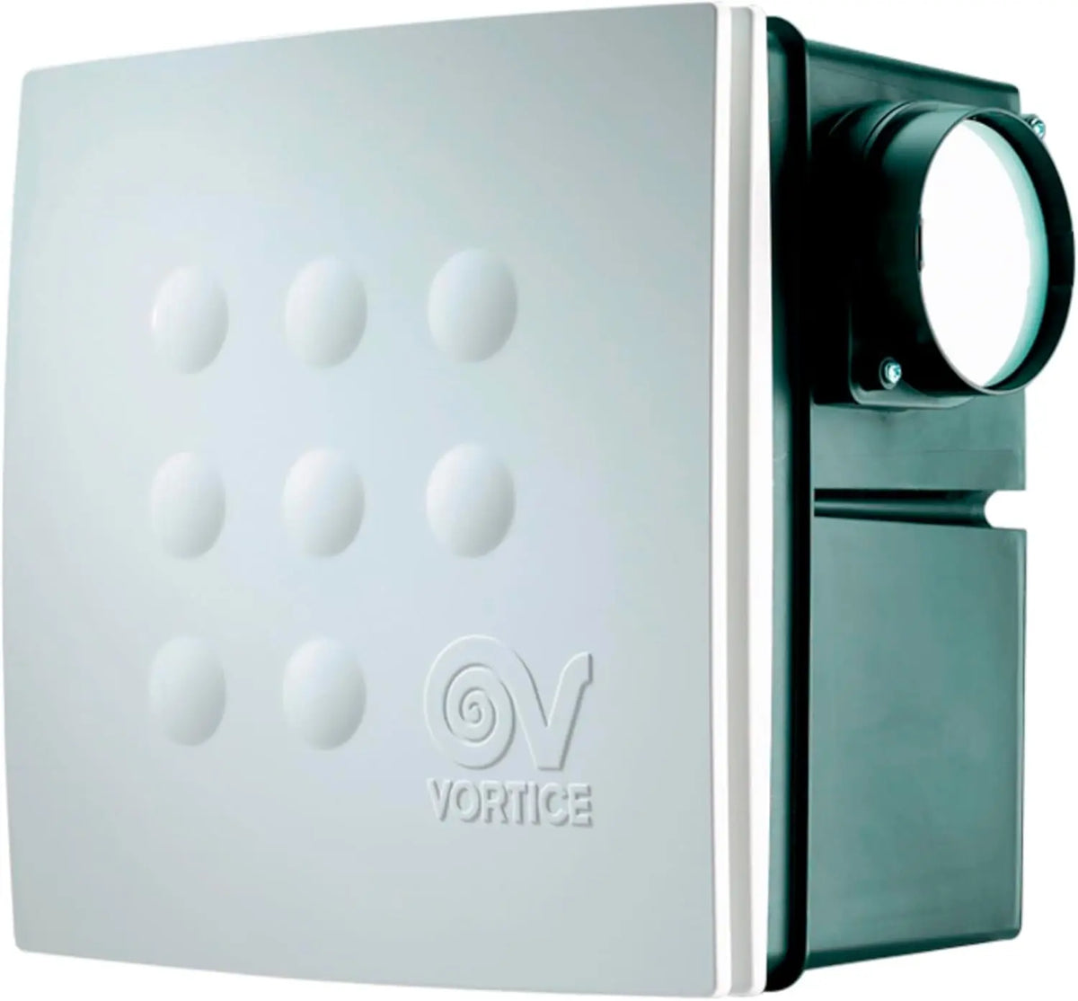 Ventilator 92.5 mm Weiß für Haushalt und Alltag