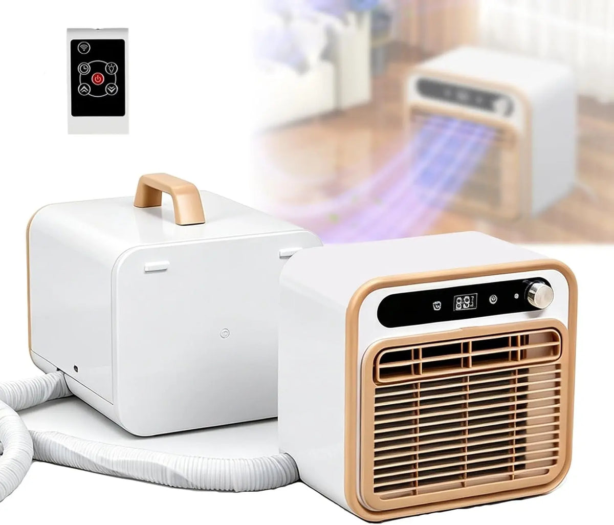 Klimaanlage 130 m mit Fernbedienung und Timer