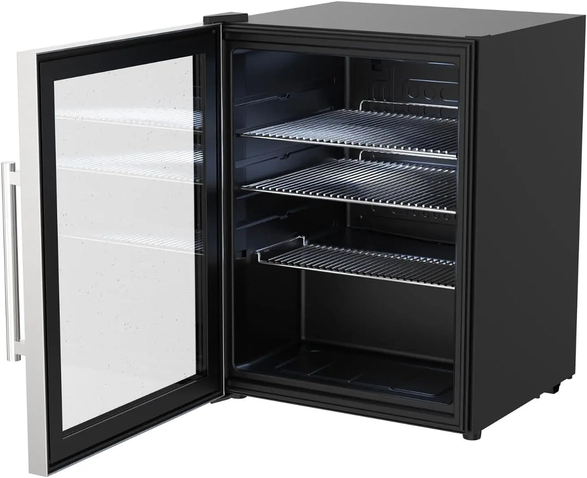 Kühlschrank 60 Liter mit Edelstahl