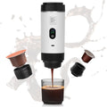 Kaffeemaschine mit Display Weiß
