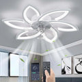 Ventilator 78CM mit Fernbedienung Weiß