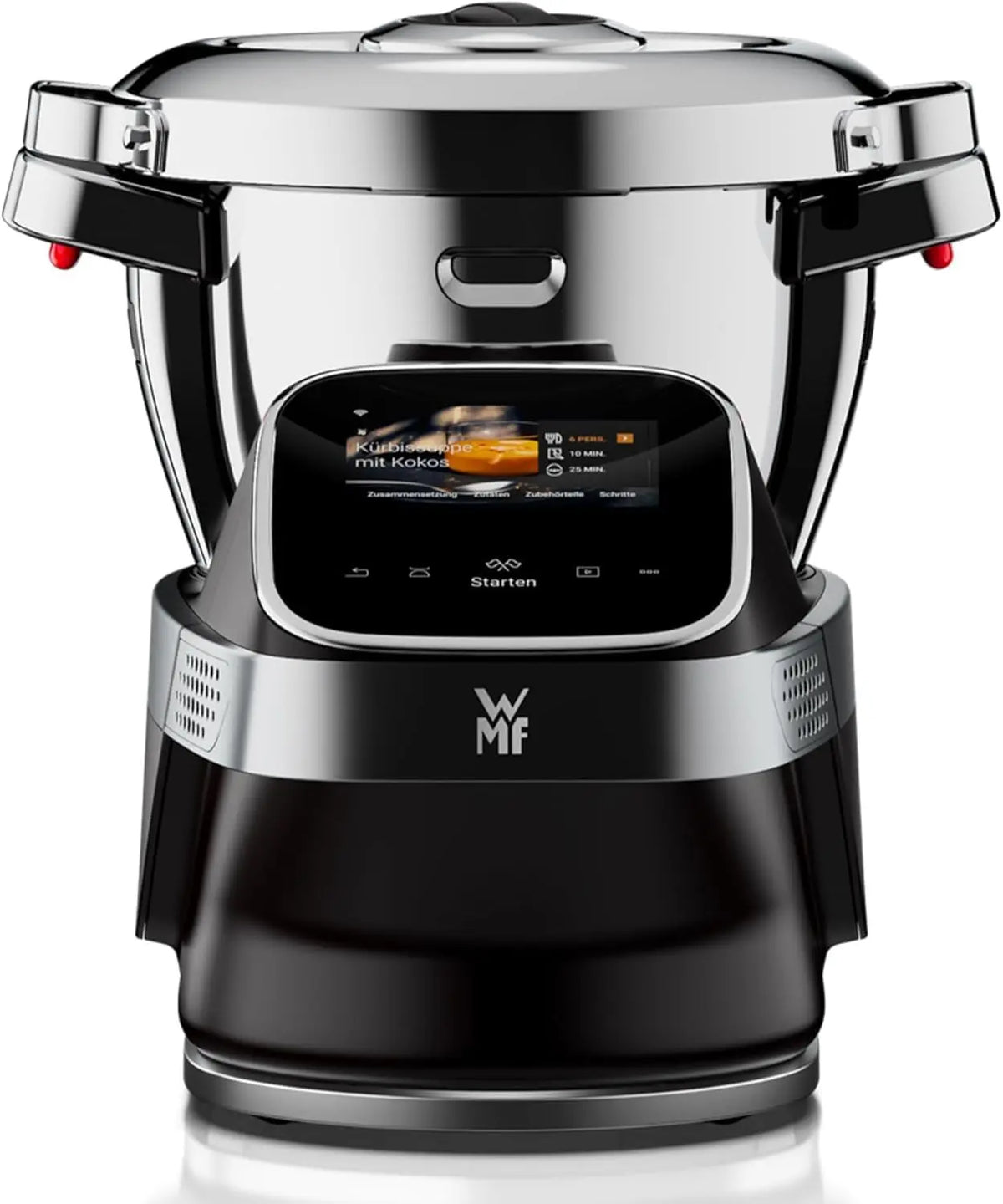 WMF Küchenmaschine 3l mit Edelstahl Silber