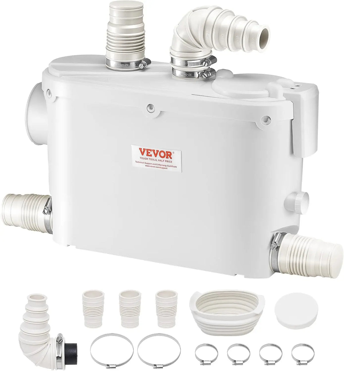 VEVOR Geschirrspüler 500W 110 L 8 m
