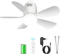 Ventilator 50CM mit Fernbedienung und Akku und Ladegerät