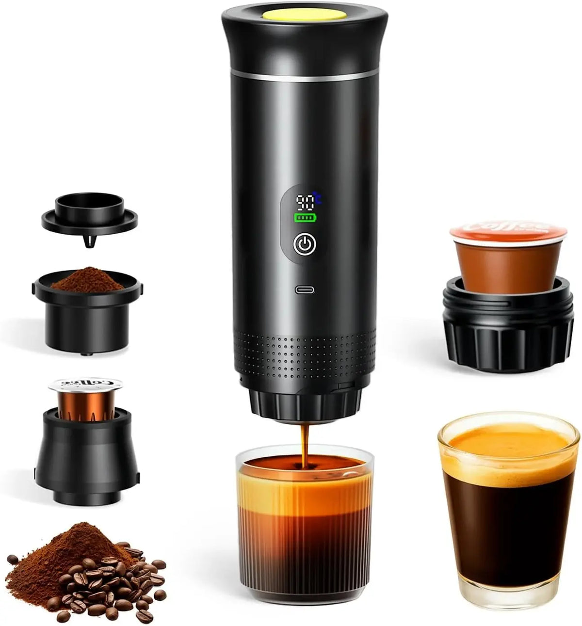 Kaffeemaschine 12 V 3 in 1 für Haushalt und Alltag