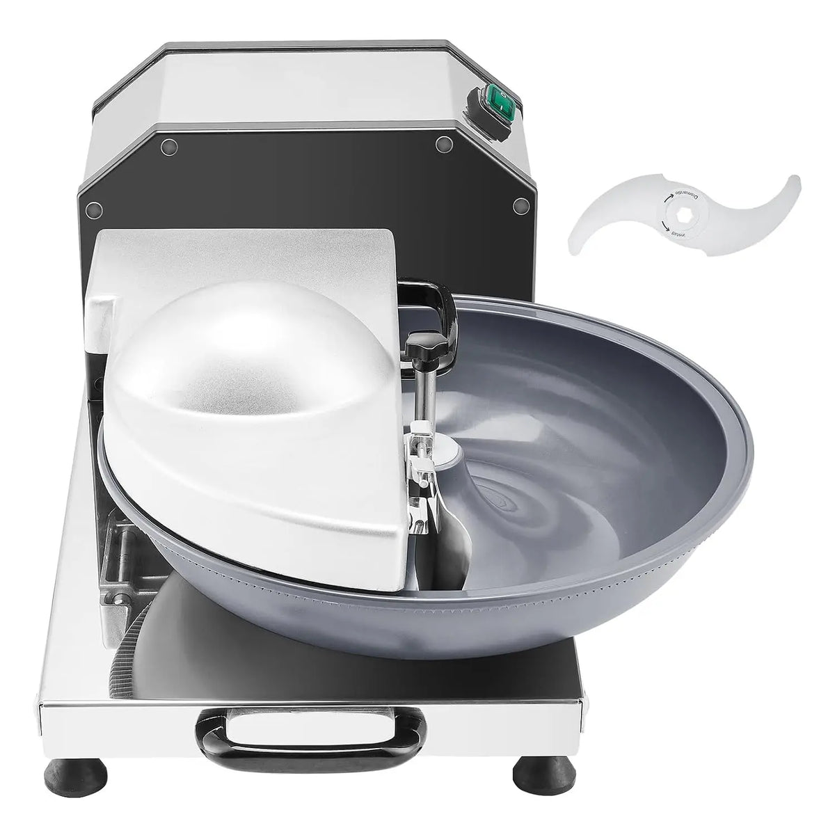 VEVOR Küchenmaschine mit Edelstahl Silber