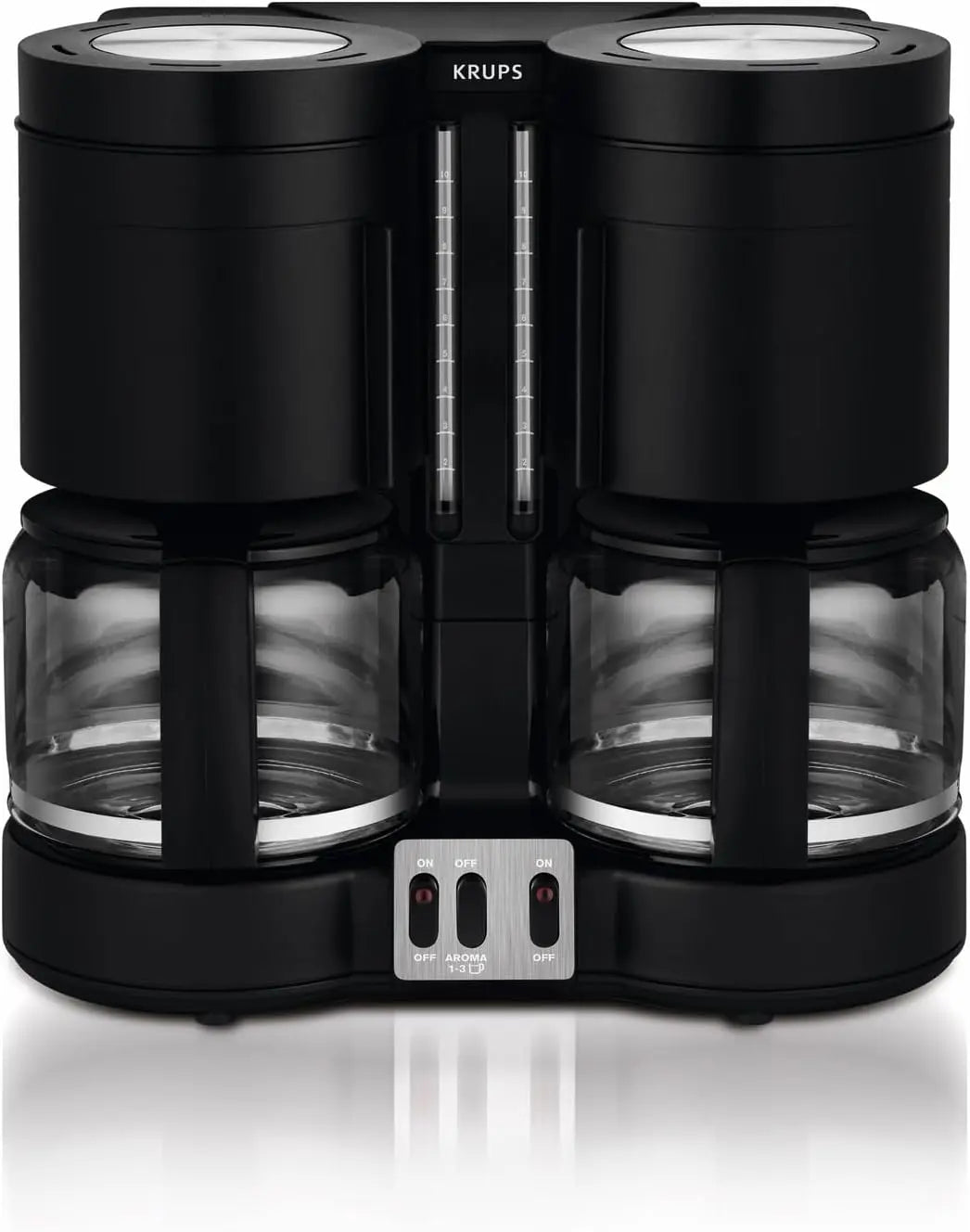 Krups Kaffeemaschine KM8508 mit Schwenkfunktion Schwarz