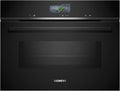 Siemens Einbau-Herd-Set CM776GKB1 45 cm mit Edelstahl Schwarz
