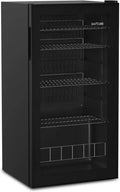 Kühlschrank 90L Schwarz für Haushalt und Alltag