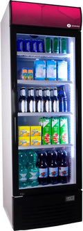 Kühlschrank 380 Liter Schwarz für Haushalt und Alltag