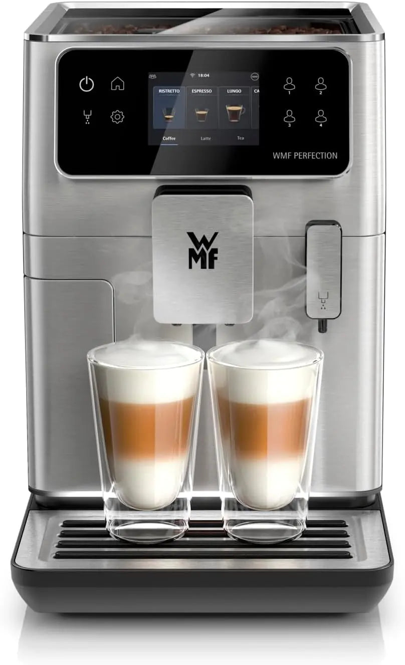 WMF Kaffeemaschine mit Edelstahl Silber