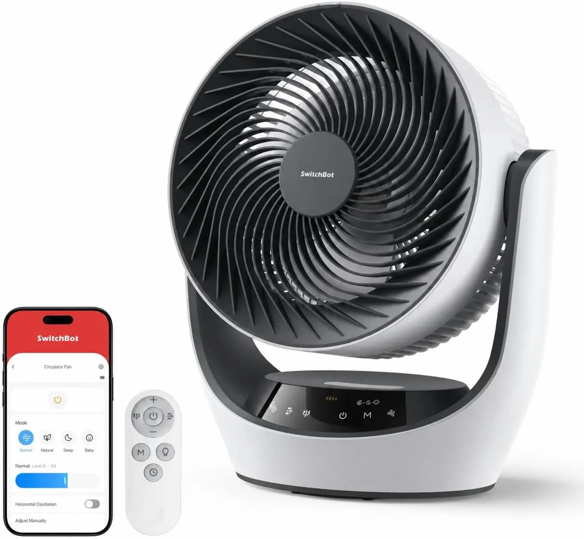 Ventilator 24 dB mit Timer für Haushalt und Alltag