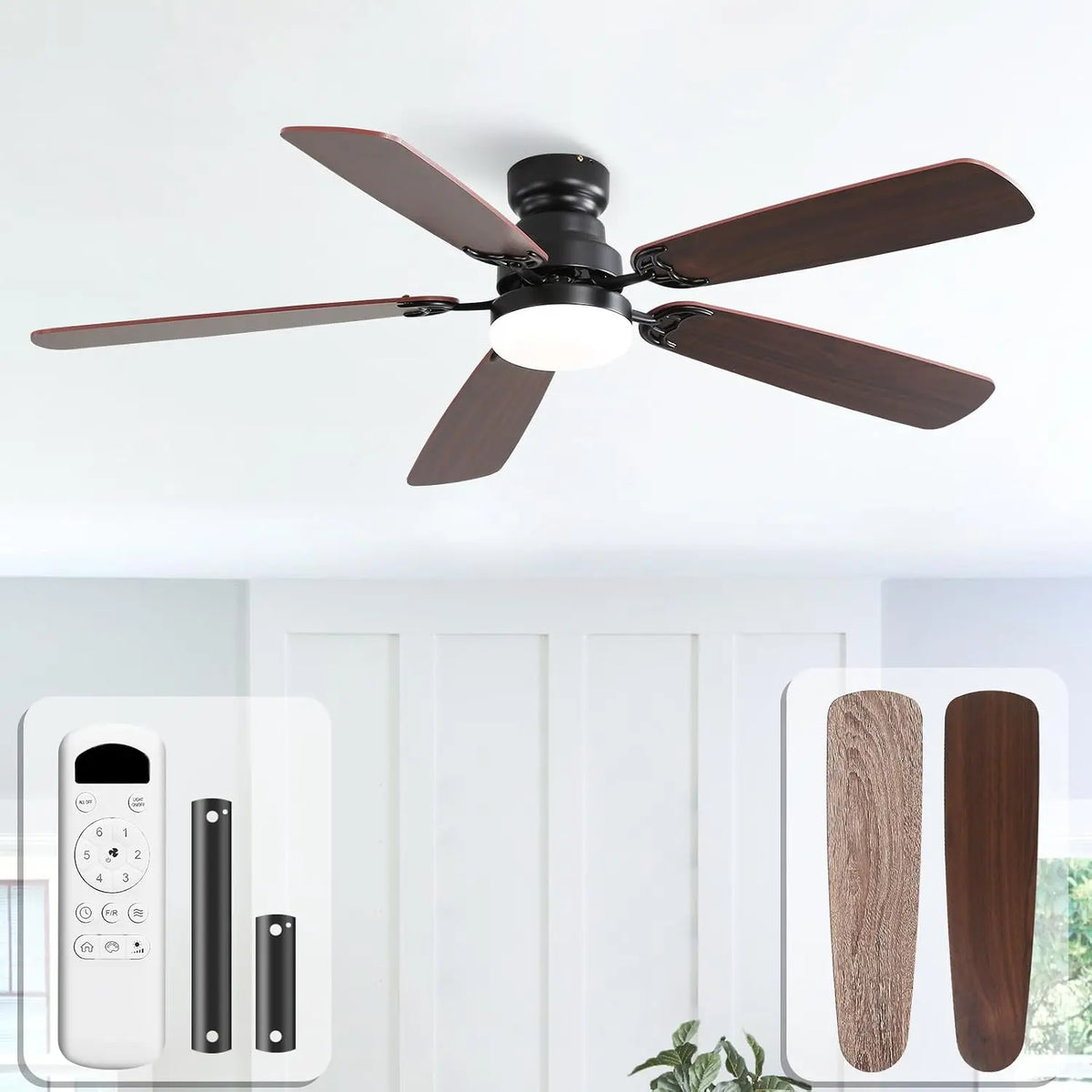 Ventilator 132 cm mit Fernbedienung