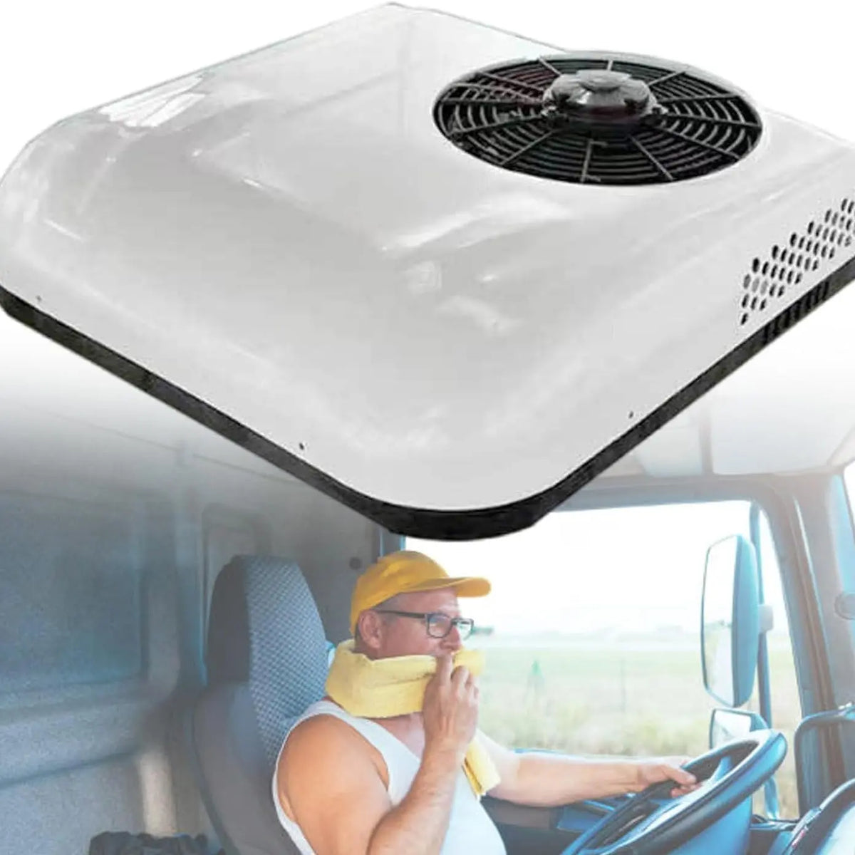 Klimaanlage 12 V Weiß für Haushalt und Alltag