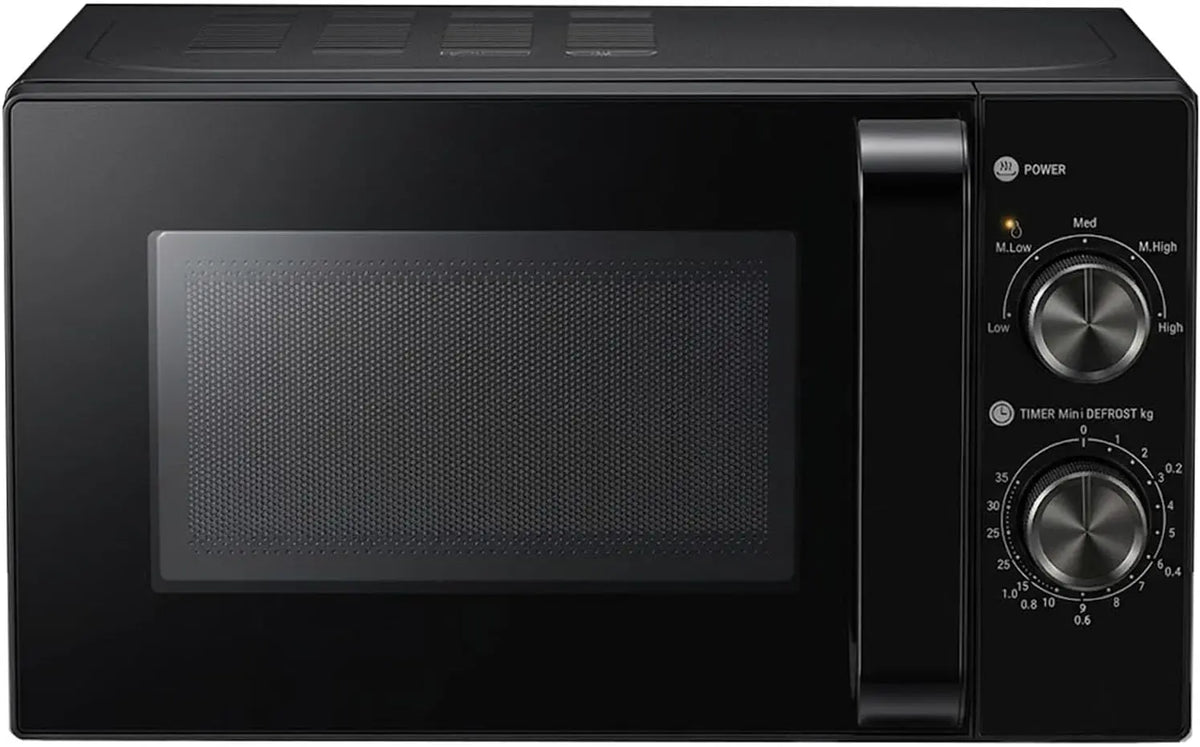 Mikrowelle 700W 20L Schwarz für Haushalt und Alltag