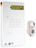Könighaus Infrarot Wandheizung 800 Watt - Smart Thermostat