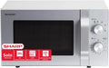 Mikrowelle R204S 800 W 20 L 24,5 cm Silber