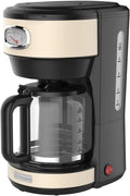 Kaffeemaschine 1000 W 1,25 L Beige